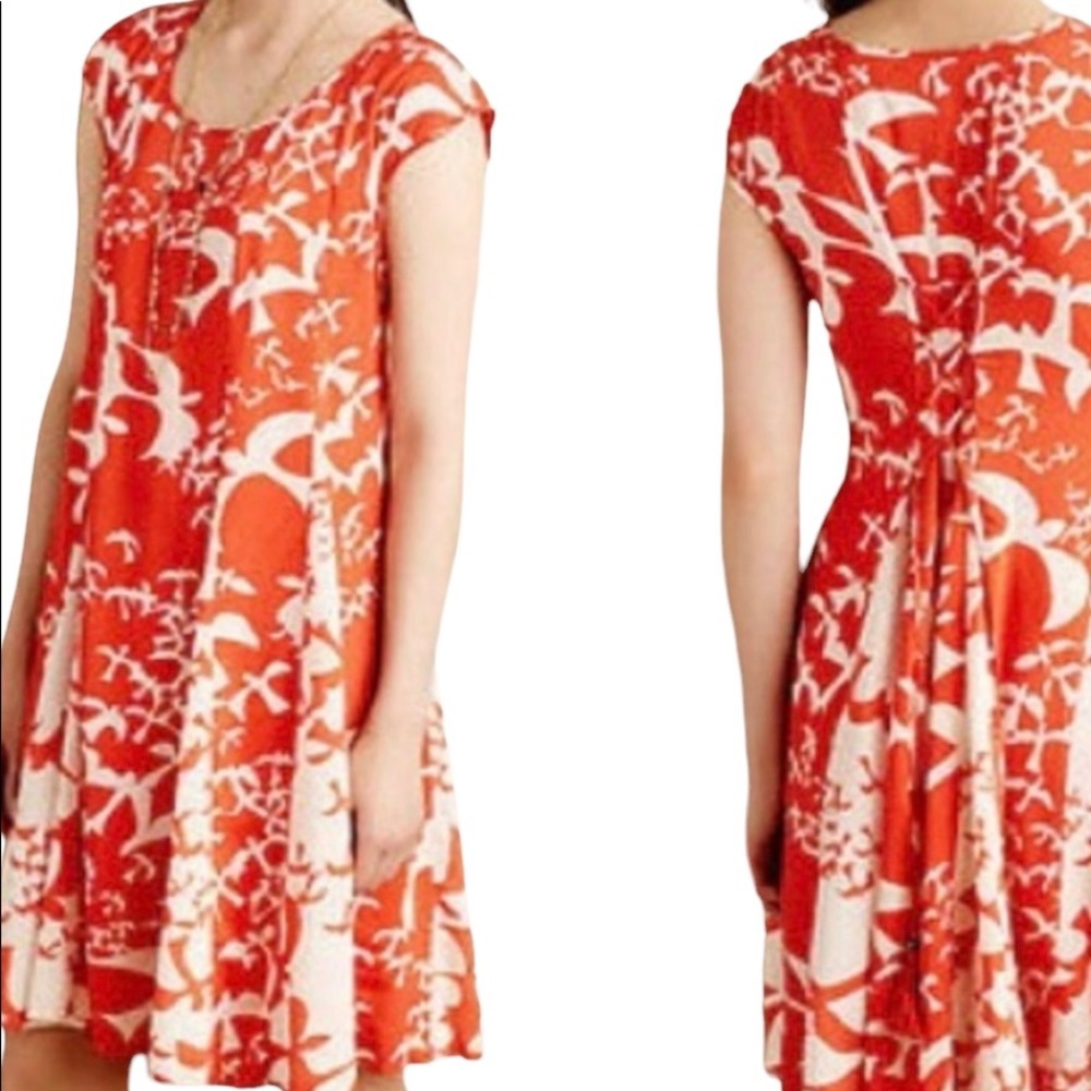 Anthropologie Maeve Indiga Swing Dress XS